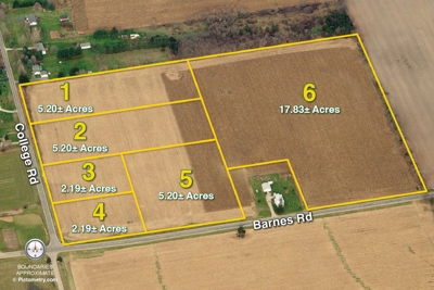 38A Offered in 6 Tracts, College Rd & Barnes Rd, Mason featured photo 1