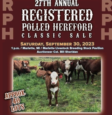 27th Annual Registered Polled Hereford Classic Sale featured photo 1