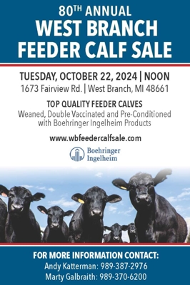 80th West Branch Feeder Calf Sale featured photo 1